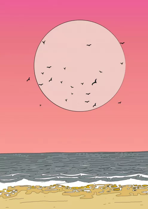 Nicholas: Tramonto in spiaggia