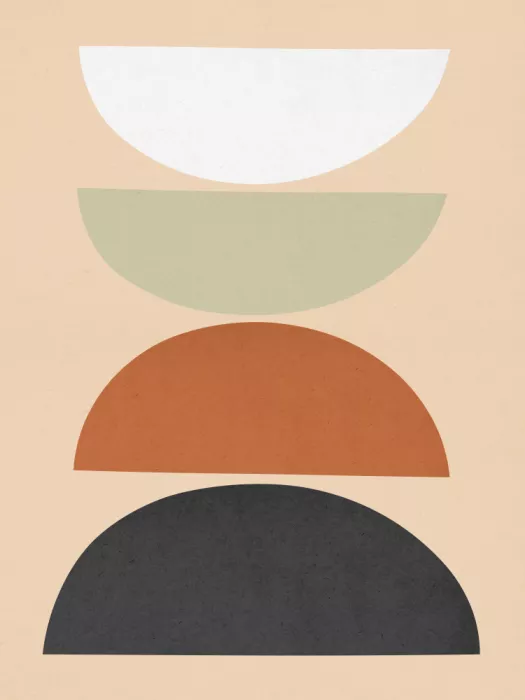 Costa, Vitor: Organic Geometry Semicircles Pattern