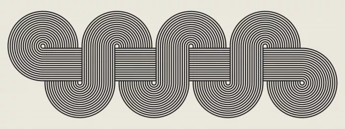 Costa, Vitor: Interlocking Loops With Intricate Black Lines