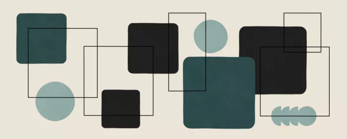 Costa, Vitor: Geometric Modern Art With  Earthy Tones