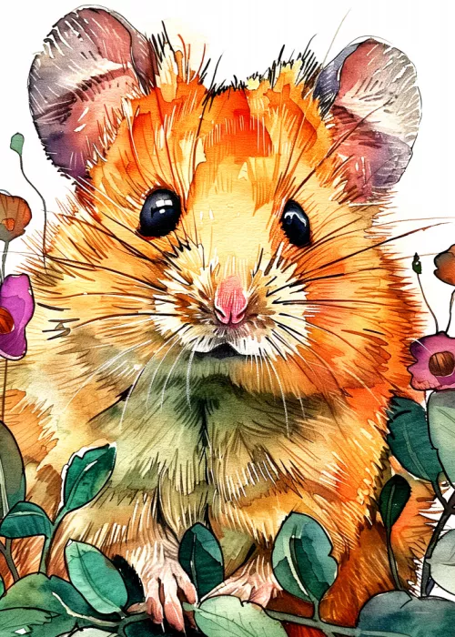 Jaszke, Justyna: Hamster 3 animal art