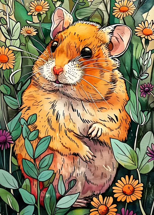 Jaszke, Justyna: Criceto 4 arte animale