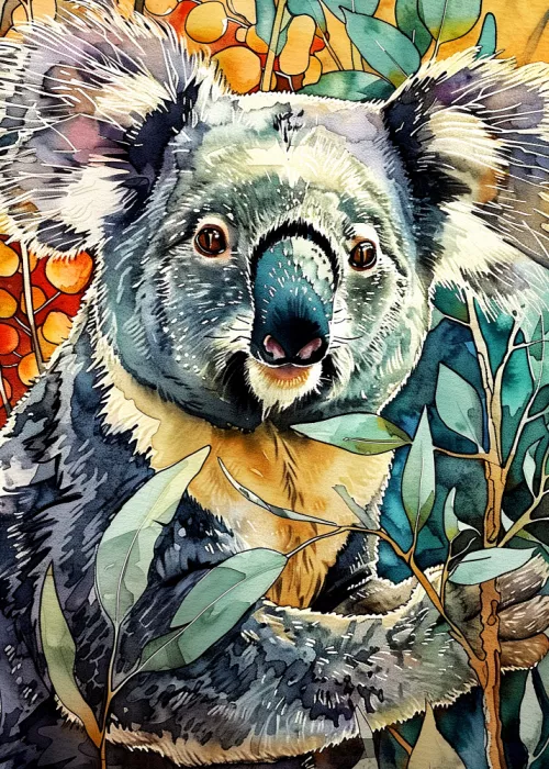 Jaszke, Justyna: Koala 2 animal art