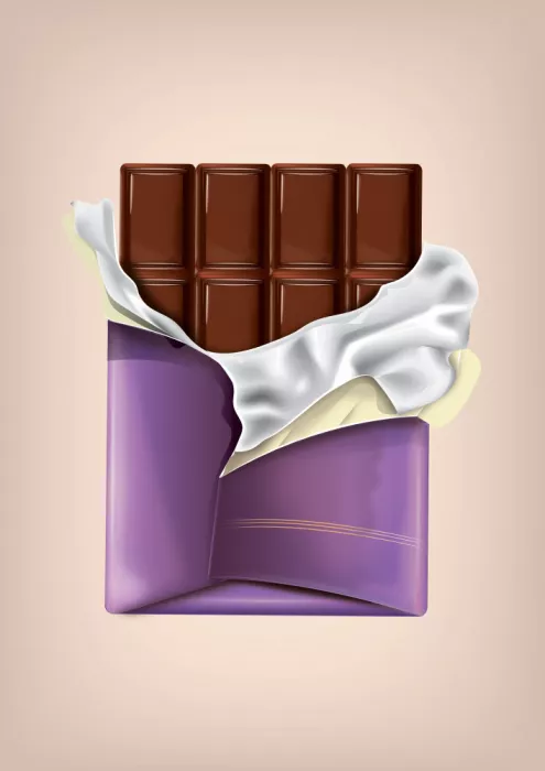 Nicholas: Barretta di Cioccolato Realistica
