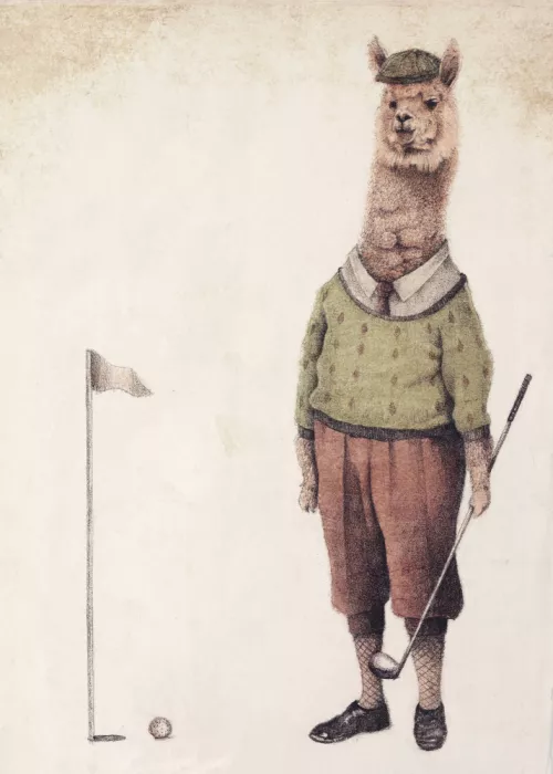 Koubou, Mike: Golfový klub Alpaka