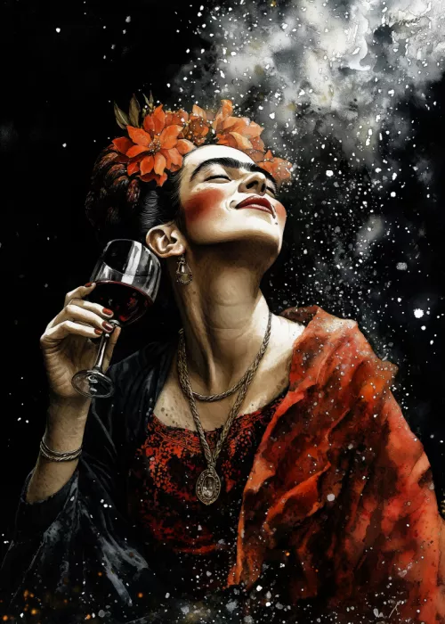 Jaszke, Justyna: Frida and wine