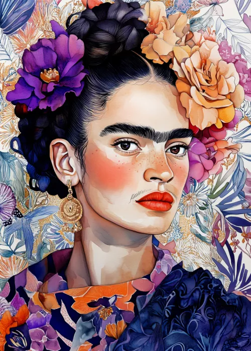 Jaszke, Justyna: Frida portrait