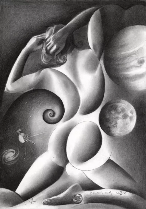 Akkers, Corné: Human Anatomy With Celestial Elements