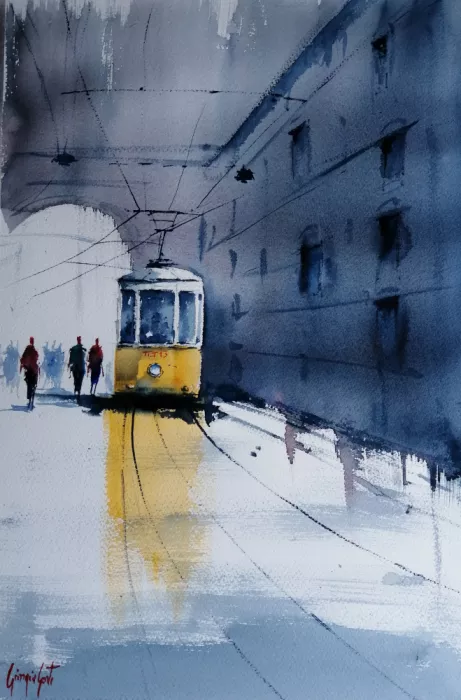 Gosti, Giorgio: Viaje en tranvía amarillo