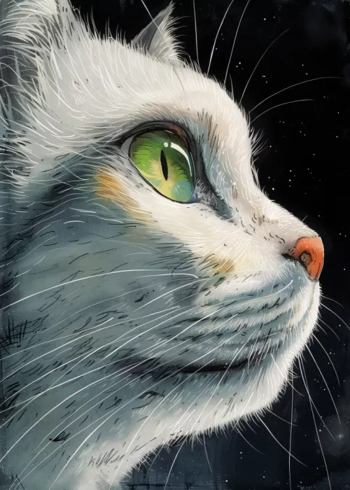 Jaszke, Justyna: White Kitty (2)