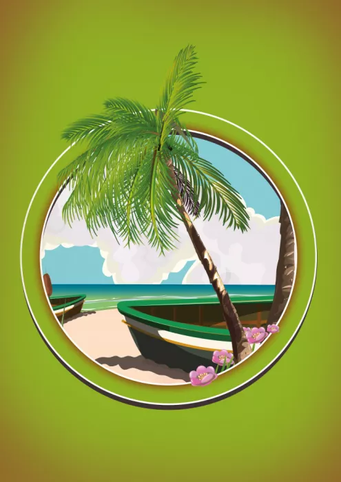 Nicholas: Scena di spiaggia tropicale