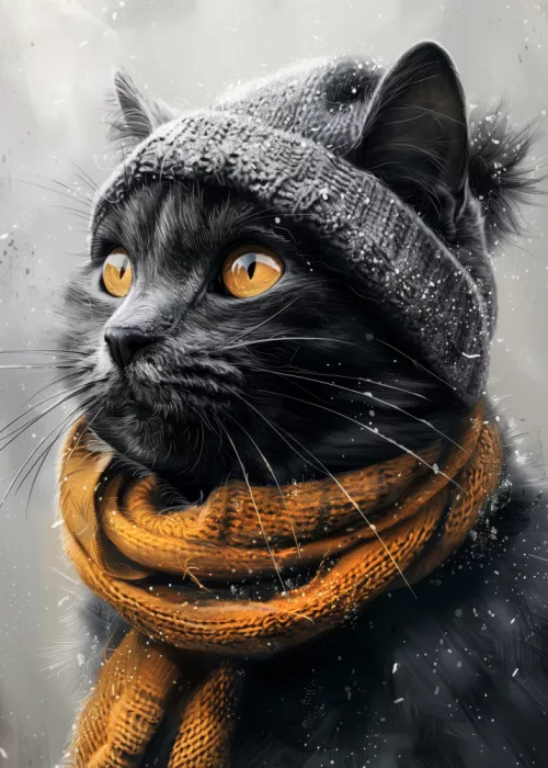 Jaszke, Justyna: Cat winter time (105)