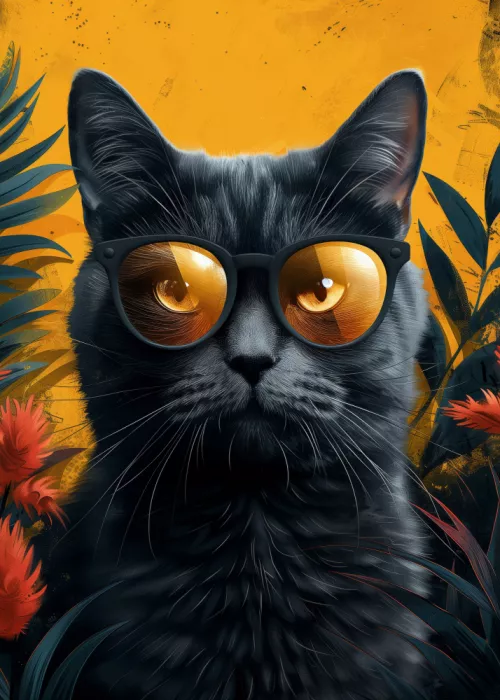 Jaszke, Justyna: Kitty and sunglasses (106)