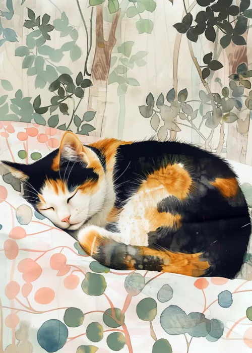 Jaszke, Justyna: Gato durmiendo (125)