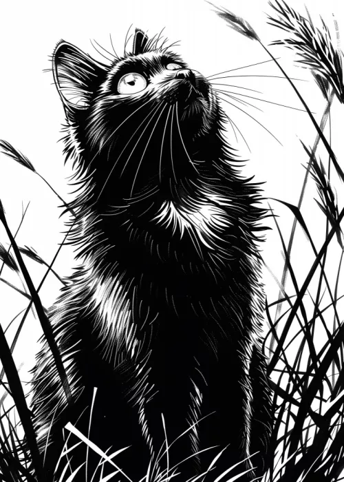 Jaszke, Justyna: Schwarze Katze (232)