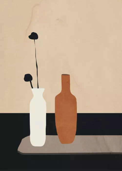 ThingDesign: Vases With Stylized Leaves