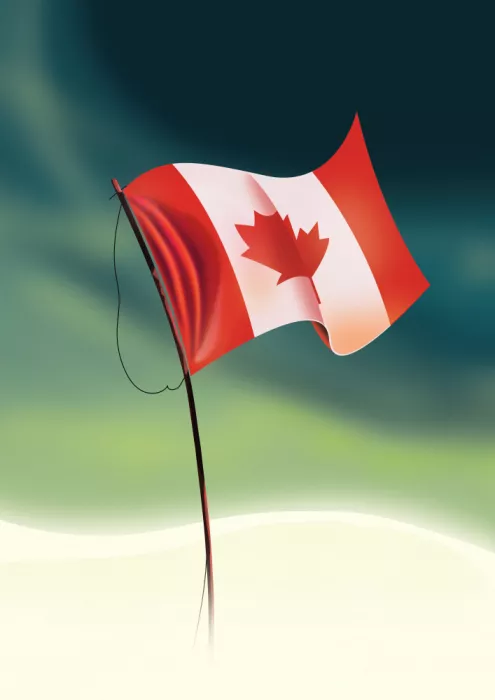 Nicholas: Bandiera canadese