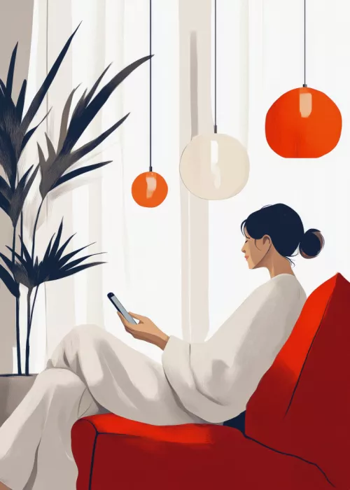 Jaszke, Justyna: Woman Life Minimal Soft Art (4)