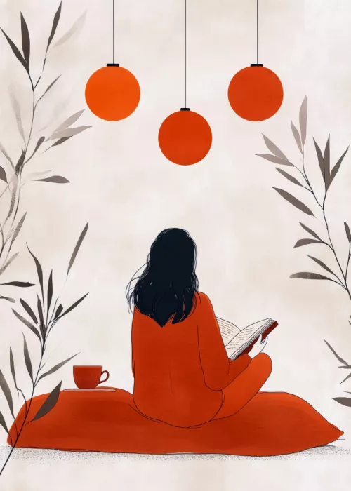 Jaszke, Justyna: Mujer Vida Arte Minimalista Suave (9)