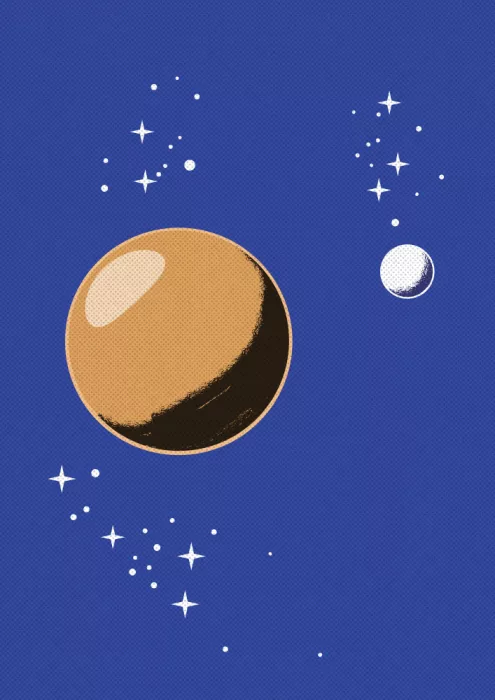 Nicholas: Arte espacial vintage