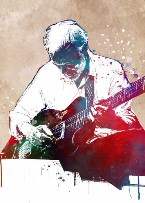 Jaszke, Justyna: Guitarist music art