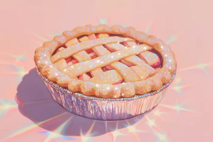 Prints, Art Melloi: Torta di Mele Glitterata