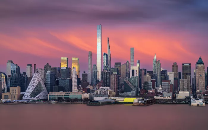 Dai, (David) Wei: Skyline Symphony: Manhattan at Dusk