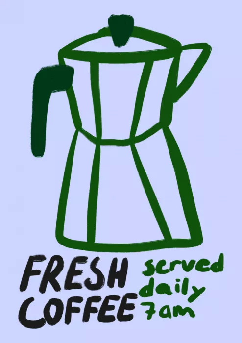 Fritsch, Athene: Il Rituale del Caffè Mattutino