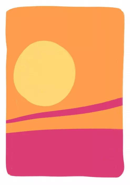 Fritsch, Athene: Bagliore del tramonto vibrante