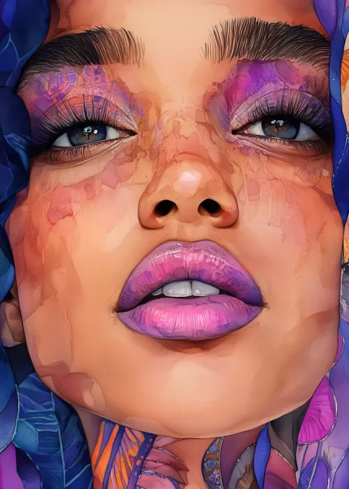 Jaszke, Justyna: Pink Lips