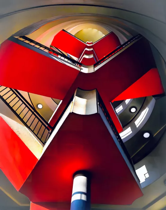Orbach, Arnon: Escalera de Bevin Court - Finsbury, Londres, Reino Unido