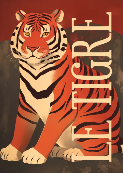 Magnusson, Andreas: Tigre stilizzato