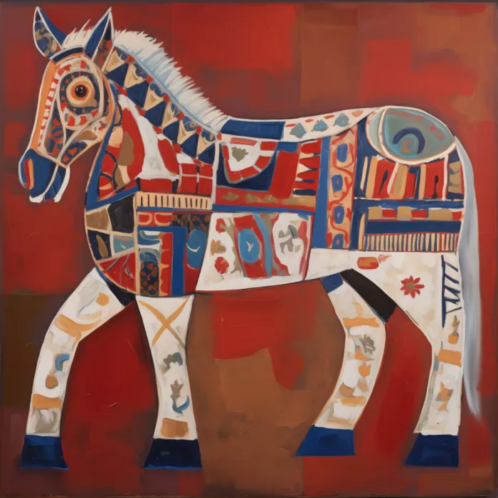 Magnusson, Andreas: The Decorated Horse