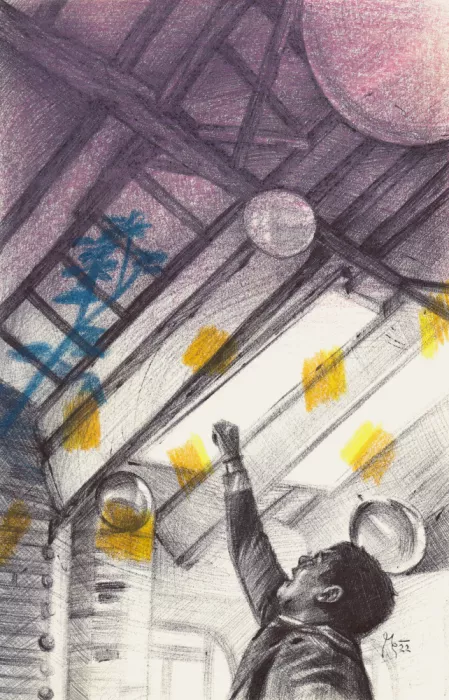 Schrei, Mirjam: Niño y globos