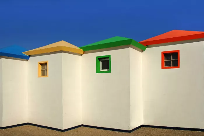 Kravanja, Jure: Tejados de colores