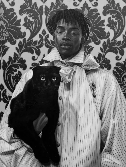 Jamiu, Damilare: Gentleman with Cat
