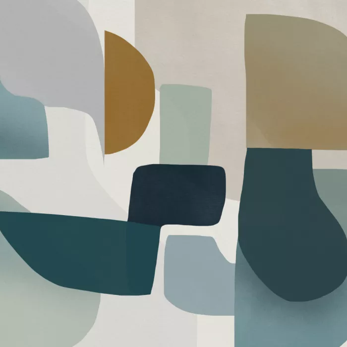 Dean, Little: Geometrische Komposition Quadrat