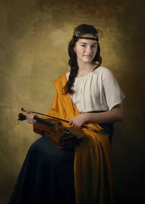 Codreanu, Teodora: La chica con el violín