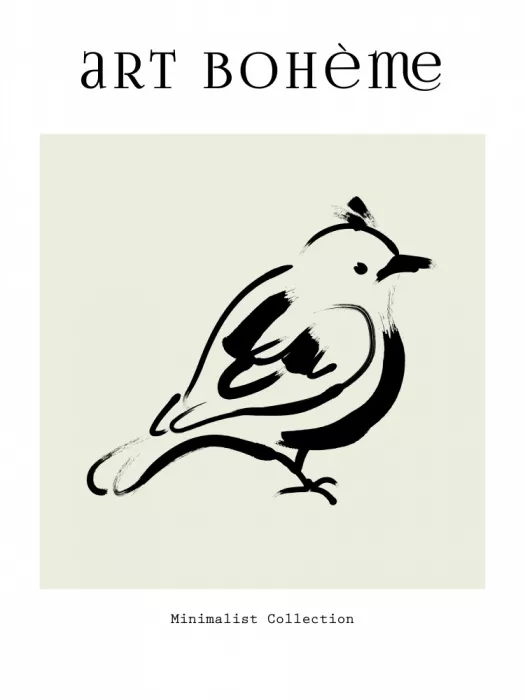 Treechild: Pinselstrich-Vogel