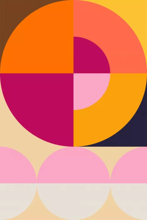 Kulkarni, Nilesh: Colorful Geometric Shapes
