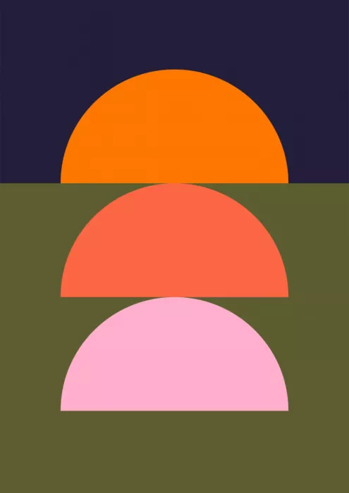 Kulkarni, Nilesh: Triple capas de puesta de sol