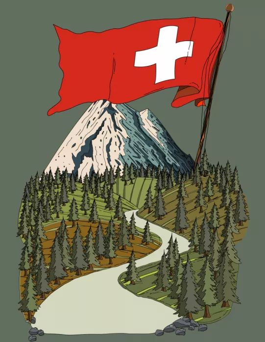 Nicholas: Vista alpina suiza