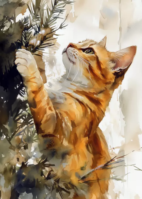 Jaszke, Justyna: Cats Love the Christmas Tree