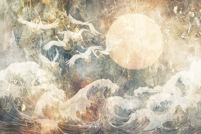 Kulik, Rafal: Ptáci Zvířecí umění Ilustrace Stěna 7