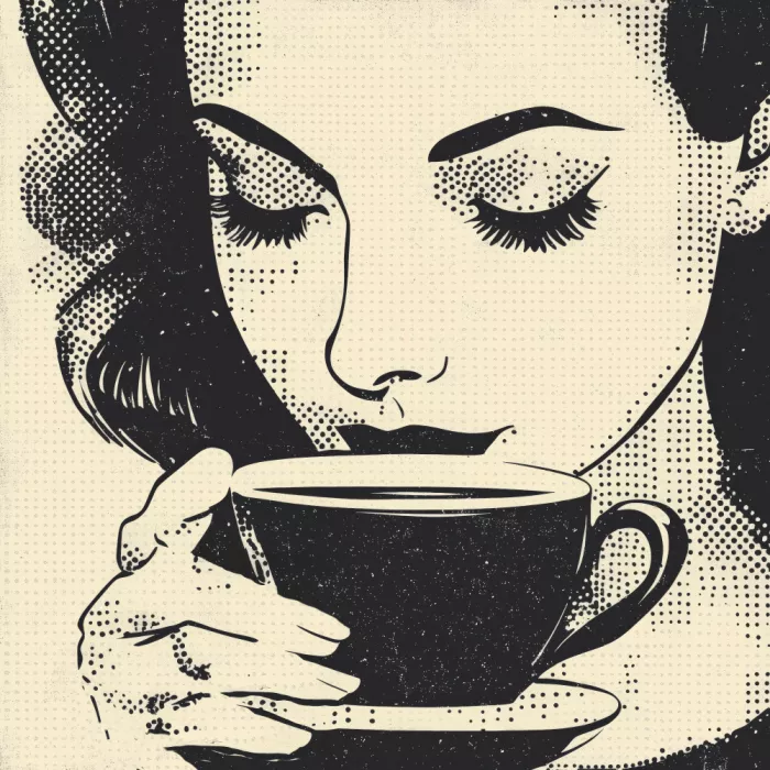 Magnusson, Andreas: Women Drinking Coffee