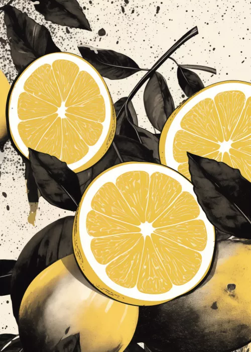 Magnusson, Andreas: Vibrant Yellow Lemons
