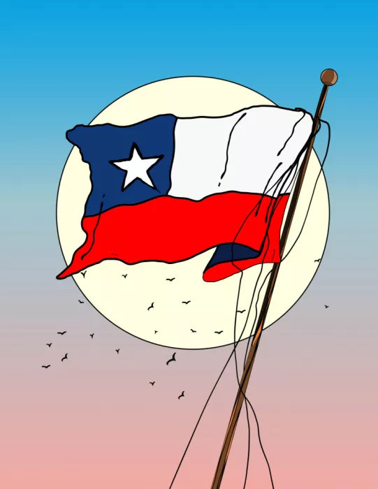 Nicholas: Chilenische Nationalflagge