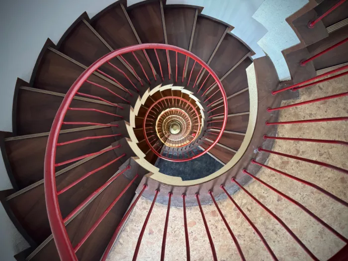 KOBAYASHI, KIMIO: Spirale 1973 (Regarder vers le bas)