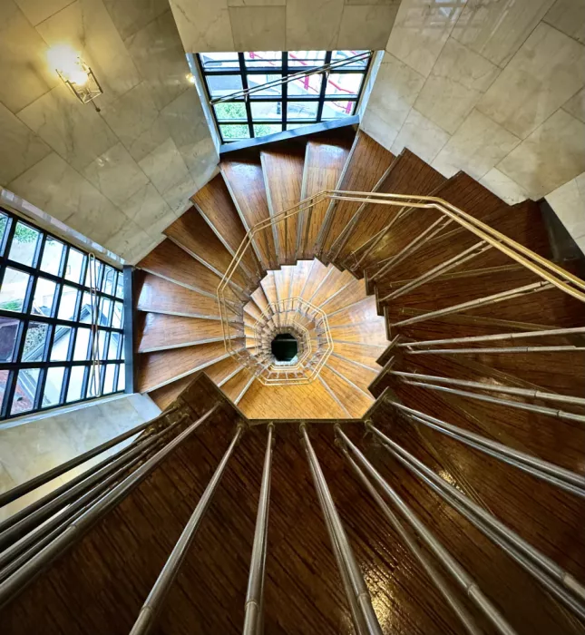 KOBAYASHI, KIMIO: Spirale de bois 1977