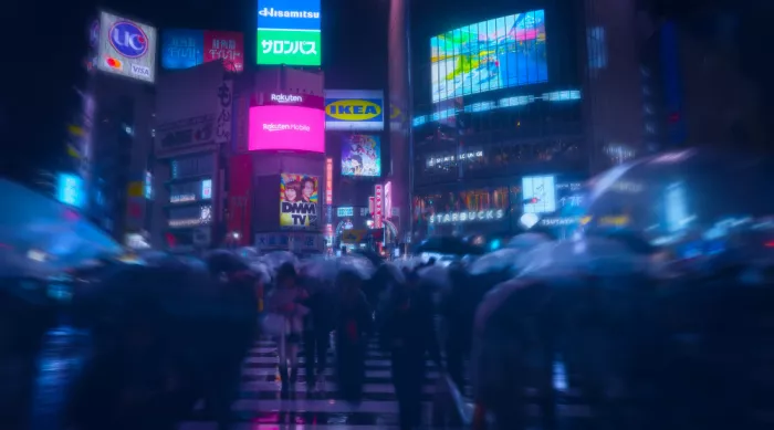 la, De Javier: Shibuya Crossing